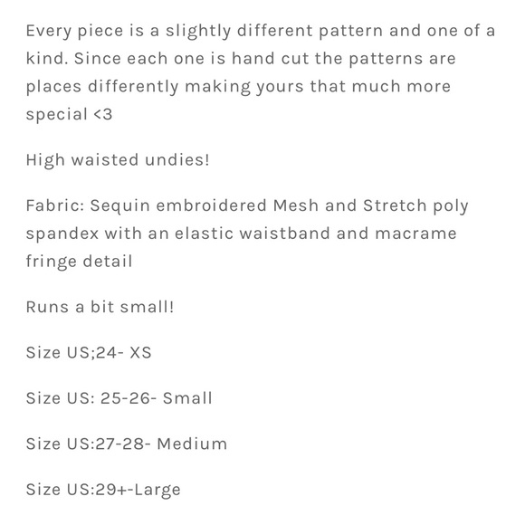 🖤 East n West Label Eris Fringe Bottoms - Picture 7 of 8